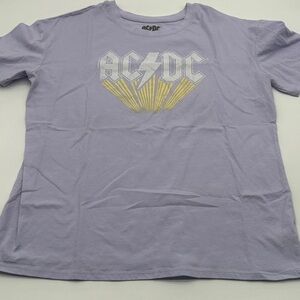 Youth XXL Lilac AC/DC tshirt